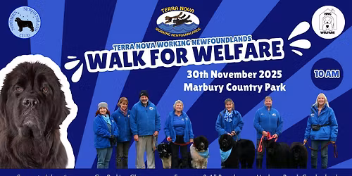Terra Nova Working Newfoundlands- Walk for Welfare