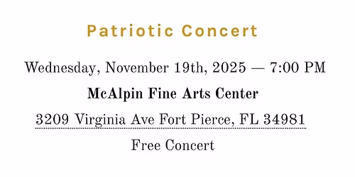 Patriotic Concert \ud83c\udfb6