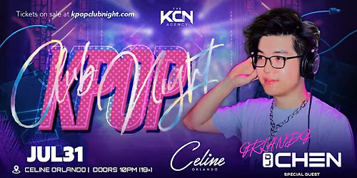 K-POP Club Night w\/ DJ Chen @ CELINE ORLANDO