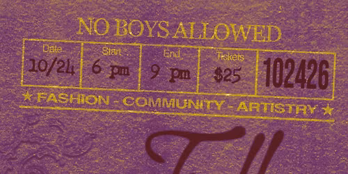 No Boys Allowed: Fall 2026 Runway Show