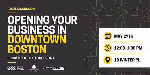 Opening Your Business in Downtown Boston