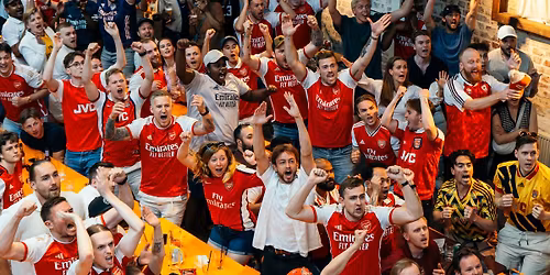 Champions league finale PSG - Arsenal \/\/ Tidenes Arsenalfest p\u00e5 Carls!