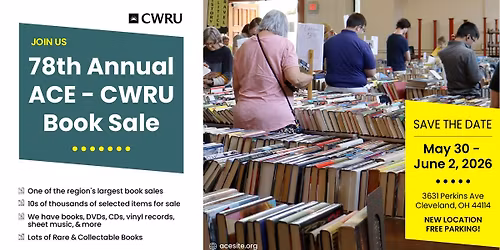 78th Annual ACE-CWRU Book Sale