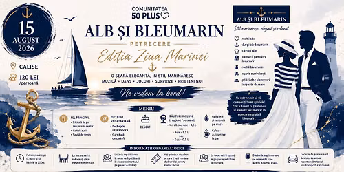 \ud83c\udf0a\u2600\ufe0fPETRECEREA VERII \u2013 ZIUA MARINEI - ALB & BLEUMARIN NAVAL\u2600\ufe0f\ud83c\udf0a