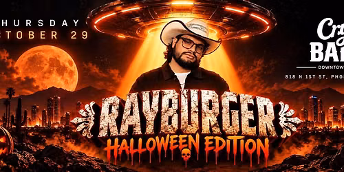 Halloween Party w\/ Rayburger at Crybaby