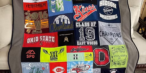 Learn Techniques to Make Your Own T-Shirt Quilt