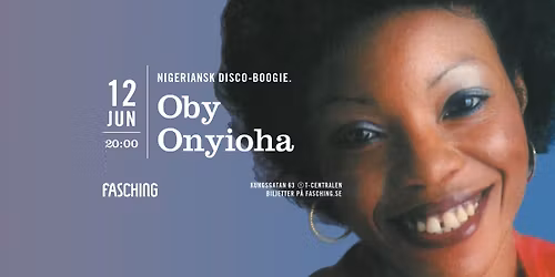 Oby Onyioha | Fasching, Stockholm