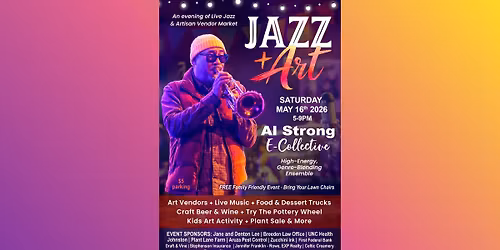 JAZZ + ART VENDOR - COMMUNITY EVENT