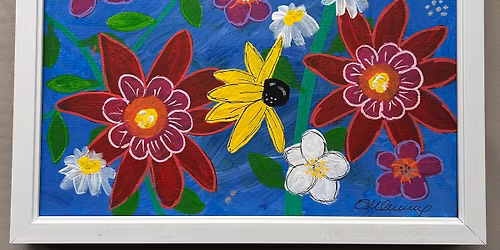 Mixed Media Florals! With Sara C