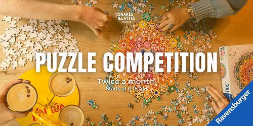 Ravensburger Puzzle Competition - Snakes & Lattes College
