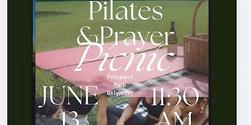 Pilates & Prayer Picnic