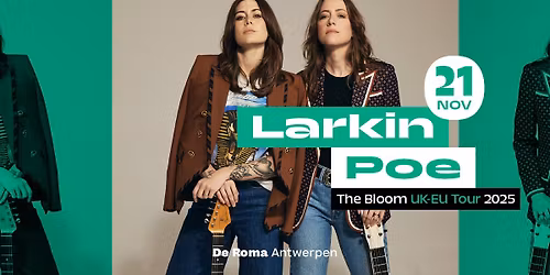 Larkin Poe in De Roma with special guest Son Little