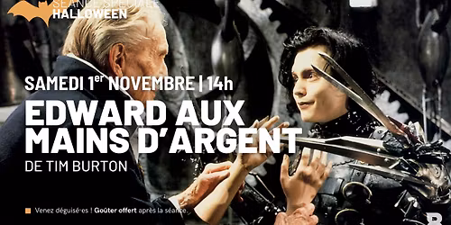 [sp\u00e9cial Halloween] EDWARD AUX MAINS D'ARGENT, de Tim Burton (1991) | \u00e0 partir de 10 ans