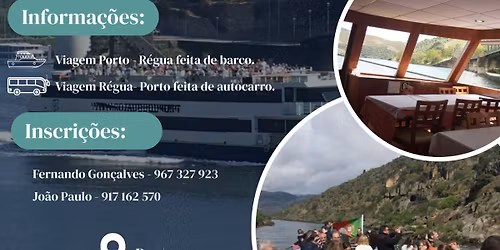 Passeio de Barco do CCDT-STCP 2026          Porto - R\u00e9gua - Porto