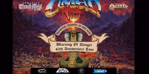 Omen live in Quantic, Bucuresti