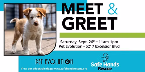 Safe Hands Rescue Meet & Greet at Pet Evolution