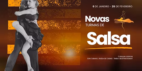 \u2726 SALSA cubana e dan\u00e7as cubanas \u2726 Novas turmas - tamb\u00e9m para iniciados!