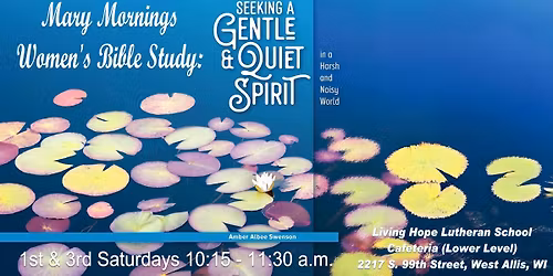 Mary Mornings Women Bible Study