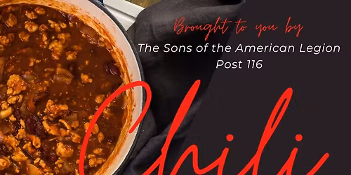 Annual Chili Cool Off at American Legion Post 116