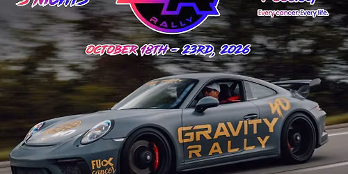 Gravity Rally - Cancer Awareness Rally