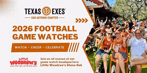 Texas vs. Tennessee Football Watch Party @ Little Woodrow\u2019s Stone Oak