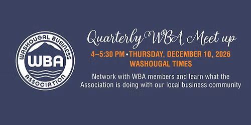 WBA Quarterly Meet up :: DECEMBER