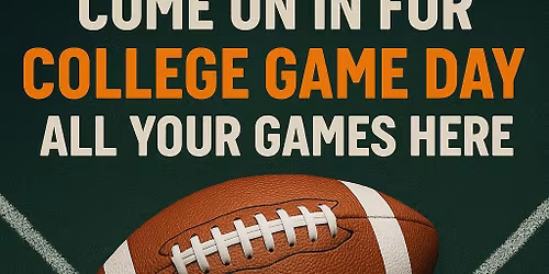 College Game Day at Cellar Door Tavern 