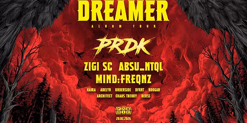 Prdk - DREAMER ALBUM TOUR | FABRIC OSTRAVA