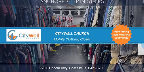 Mobile Clothing Closet @ CityWell Church