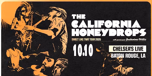The California Honeydrops with Jontavious Willis at Chelsea's Live