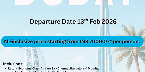 All Inclusive Dubai Group Tour