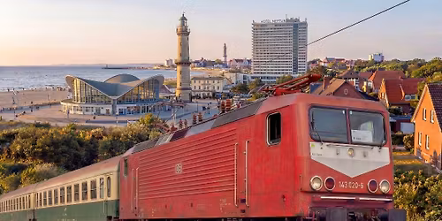 Strand Express von Leipzig via Halle, Magdeburg nach Warnem\u00fcnde zur Warnem\u00fcnder Woche