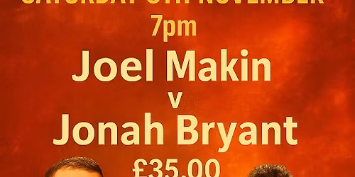 Joel Makin  vs Jonah Bryant