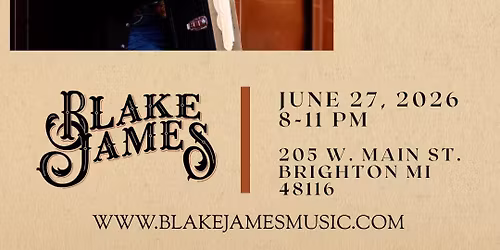 Blake James Live at Jezebels Saloon