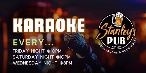 Karaoke Every Wednesday Night