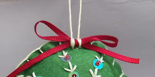Christmas Workshop - Make a Beautiful Felt Christmas Decoration!