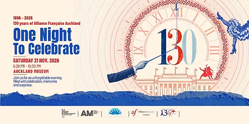 Alliance Fran\u00e7aise Auckland 130th Anniversary | One Night to Celebrate