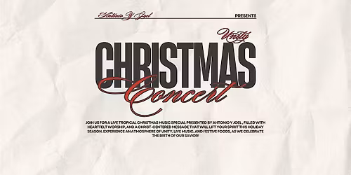 Unity Christmas Concert 2025