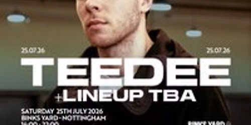 TEEDEE | Groovebox at Engine Rooms, Southampton