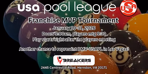 DMV-USAPL MVP Tournament (by invitation only)