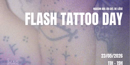 Flash tattoo day INK'LUSIVE#2 \ud83d\udc2f \u00b7 Safe & LGBTQIA+friendly \ud83c\udff3\ufe0f\u200d\ud83c\udf08\ud83c\udff3\ufe0f\u200d\u26a7\ufe0f