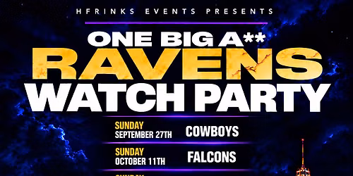 Ravens watch Party 