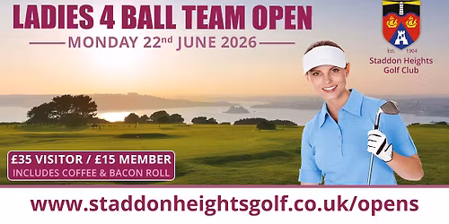 Ladies 4 Ball Team Open
