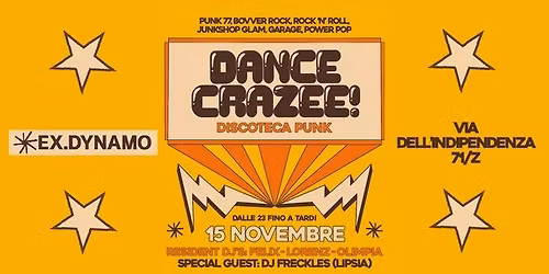 DANCE CRAZEE \u2013 DISCOTECA PUNK 