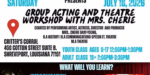 Group Acting and Theatre Workshop with Mrs Cherie