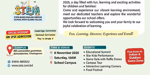 Admission Carnival 2025 \u2013 Sunnah Scholars International School
