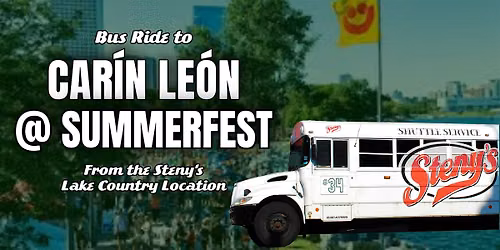 6\/20 | Steny's Lake Country Shuttle to Car\u00edn Le\u00f3n @ Summerfest