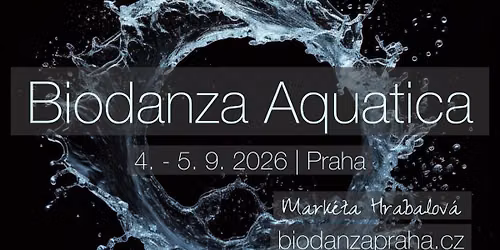 Semin\u00e1\u0159 Biodanza Aquatica (ve vod\u011b) \ud83d\udca6