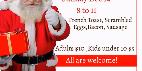 Breakfast with Santa