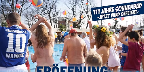 Er\u00f6ffnung Sonnenbad